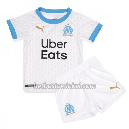 Olympique de Marseille Kind Voetbaltenues Thuis 2020/21 - SS (+ Korte broeken)